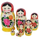 Lindenholz, handbemalt im Semenov Design