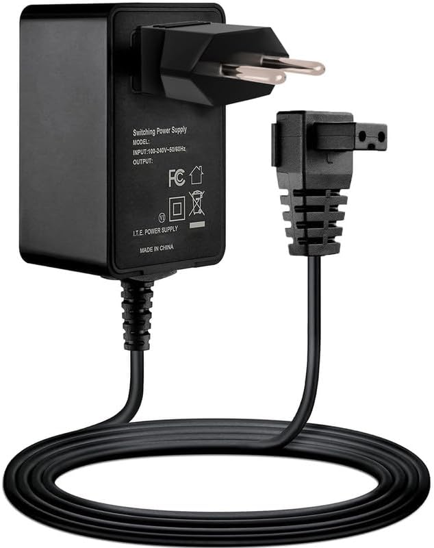 Guy-Tech Adaptateur 2 broches 12,6 V AC/DC compatible avec batter...