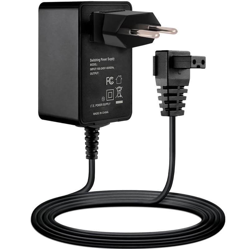 Guy-Tech Adaptador de 2 pines 12,6 V CA/CC para VLTOND PZ0-18 PZ018 11,5 V 5200 mAh batería de iones de litio inalámbrica automática robot aspirador de piscina 12.6 V DC 1.8 A fuente de alimentación