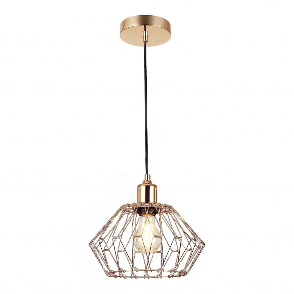 Sospensione In Ferro Laccato Nero Con Cavo Elettrico Regolabile E Diffusore In Vetro Soffiato Ambra Con Decoro In Rilievo 1 Luce H35 Max 135 21 83759595