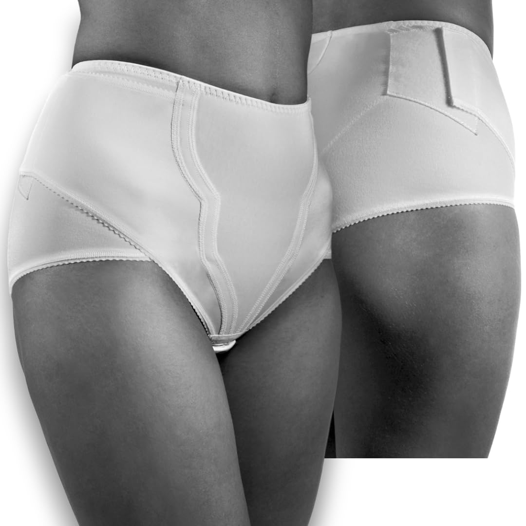 Generico Guaina Postparto in Cotone Elasticizzato (Bianco, M)