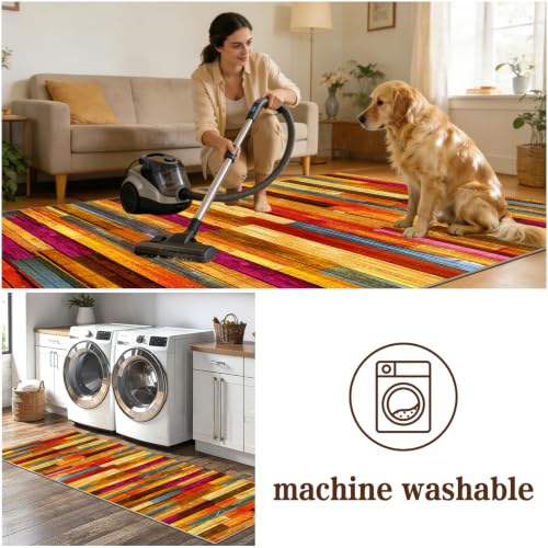 Tapis de passage antidérapant et lavable en machine format 50x280 cm - 8