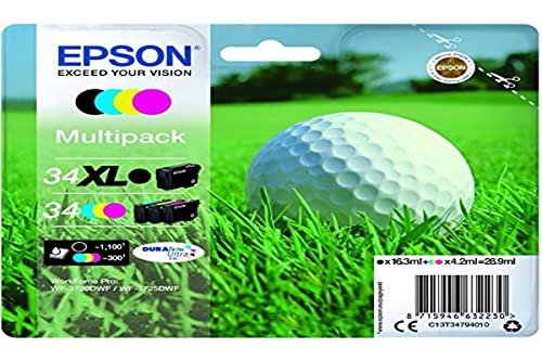 Epson 34 multipack de 4 cartouches pour imprimer les dossiers de la maison