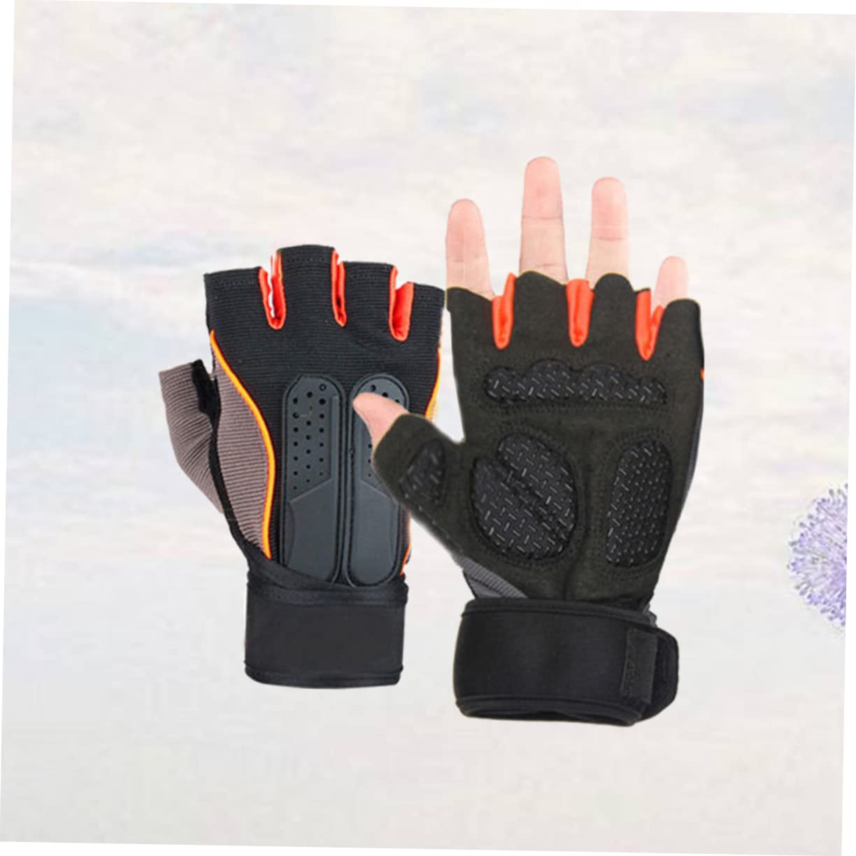 par de guantes de entrenamiento, guantes de levantamiento de pesas, guantes de lntes de mujer, guantes de gimnasio para hombres, guantes deportivos, guantes de ejercicio para hombres mayores