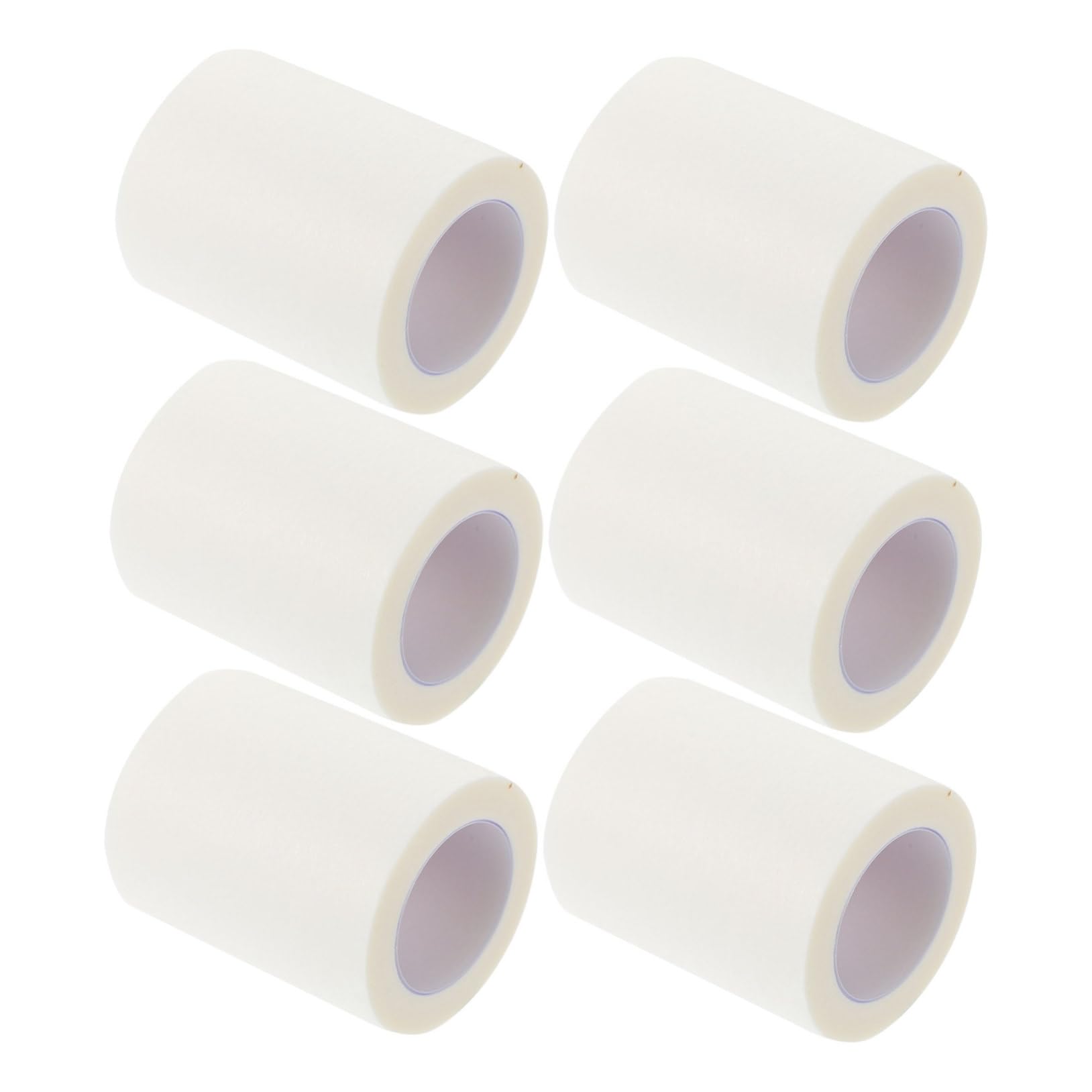 Baluue Breathable Skin Pressure Tape 6 Rolls of Paper Tapes White Replacement