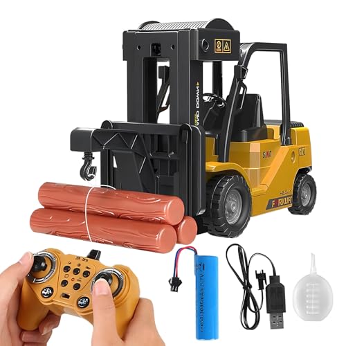 Voiture télécommandée débutant pour enfant de 3 à 7 ans jeu de chantier