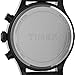 Timex Men’s TW2T73000 Expedition Field Chronograph Blackout Leather Strap Watch