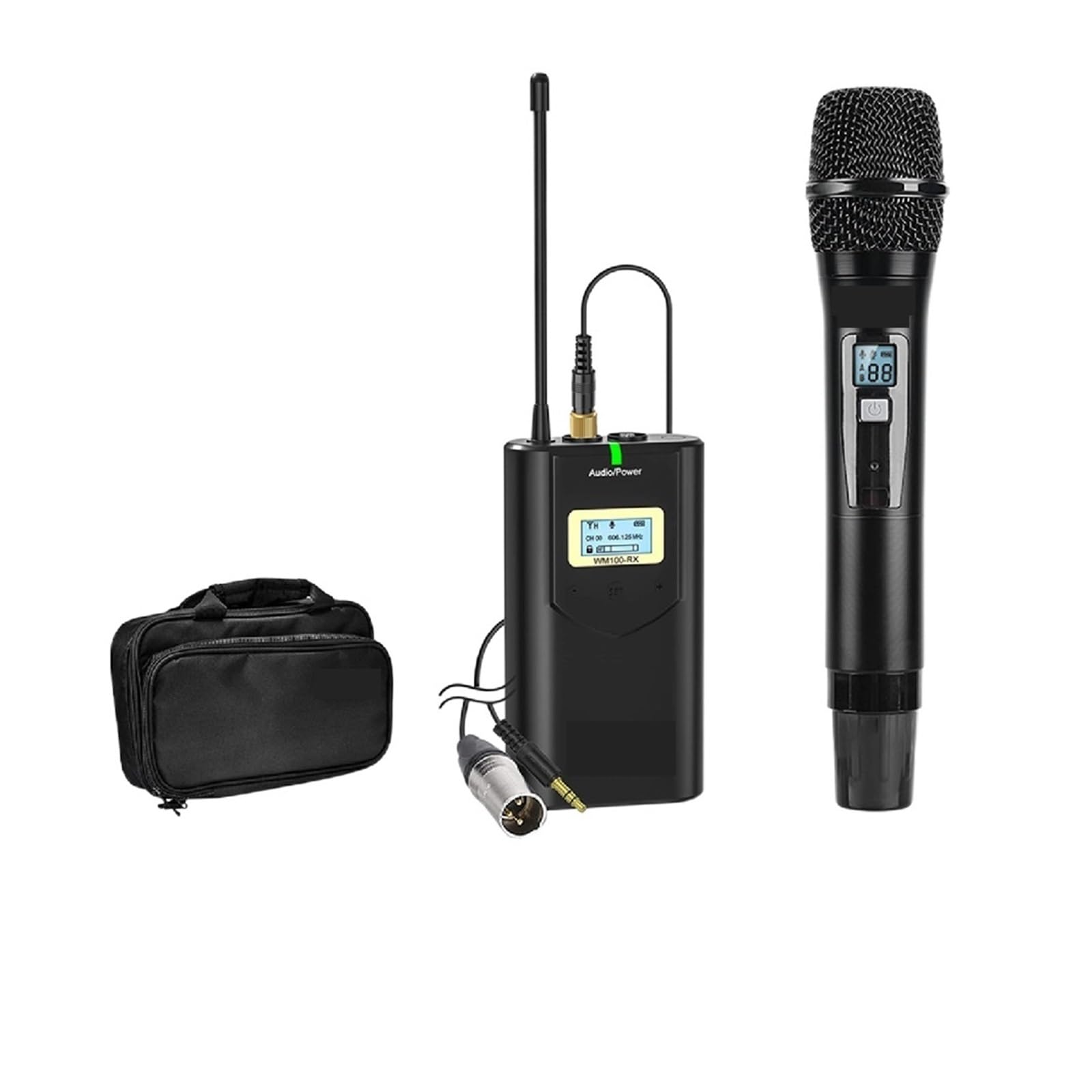 Micrófono de estudio CVM-WM100 H Micrófono de mano inalámbrico profesional UHF de 48 canales Mantenga la voz nítida