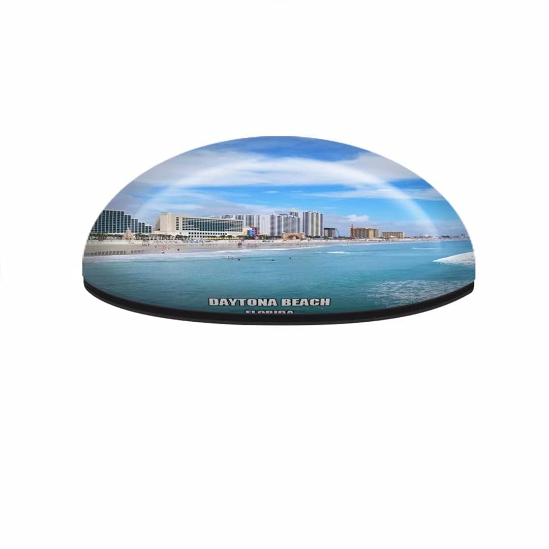 Daytona Beach Florida USA Koelkast Magneet Reisgeschenk Souvenir Collectie 3D Kristal Glas