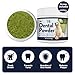 Hokdi Store Dog Breath Freshener Dental Powder–Teeth Cleaning Powder for Dogs with Probiotics & Herbs–Plaque & Tartar Remover, Fresh Breath Remedy & Oral Care-Chicken Flavor-45 Scoops (Pack of 1)