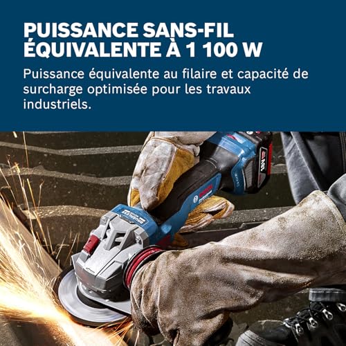 Bosch GWS 18V 11 Solo - vue 6