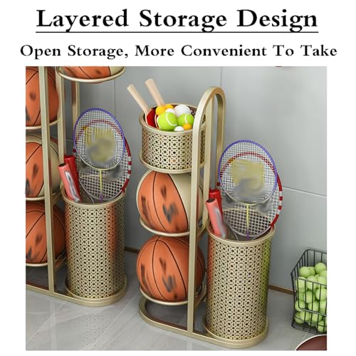 Meuble vertical pour ballons de basket-ball dans votre garage - 6