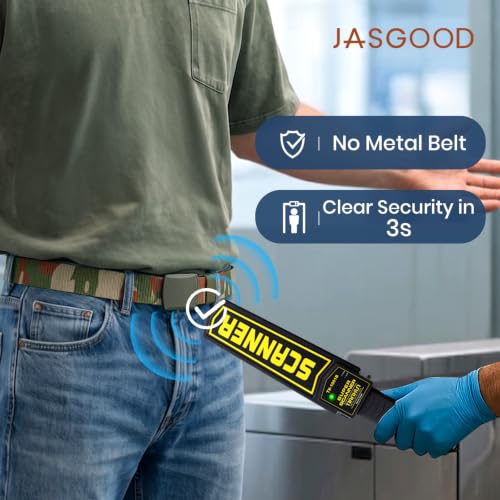 Image of JASGOOD Nylon Canvas Breathable Military Tactical Men Waist Belt With Plastic Buckle