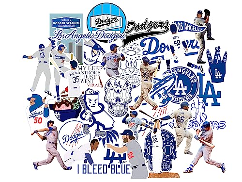 35 PCS of American Baseball Stickers for Water Bottle, Laptop, Bicycle, Computer, Motorcycle, Travel Case, Car Decal Decoration Sticker
