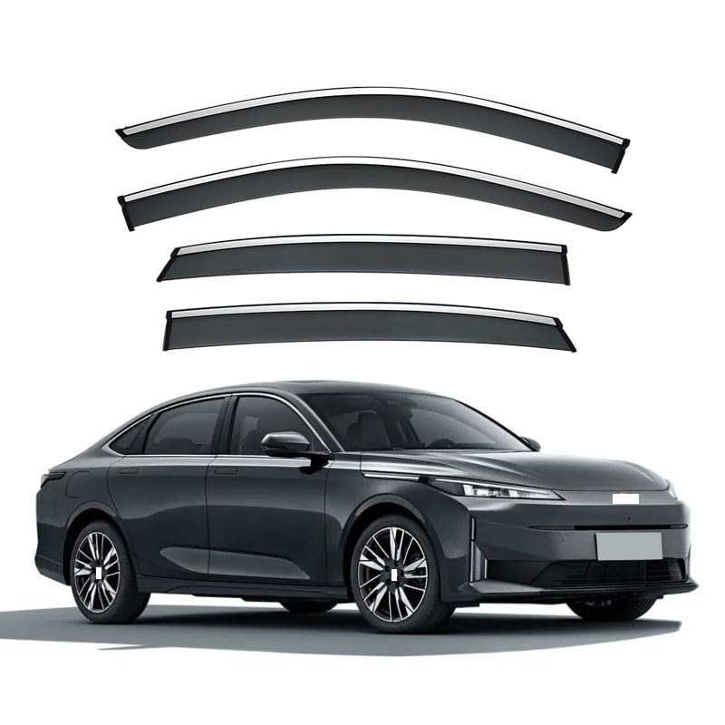 Déflecteurs de vent de voiture pour voyager au frais en Changan Nevo A05 2023+