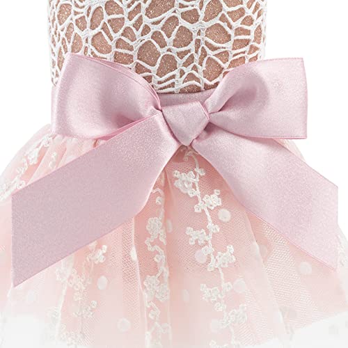 Cutebone Dog Dress Girl Puppy Skirt Cat Outfit Pet Clothes For Small Dogs Costume Birthday Gift 2Tdd01M #TOP6