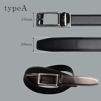 未使用⭐︎アルディー ノアール　レザーベルト Amazon | [a.v.v] ベルト メンズ 本革 牛革 穴なし オートロック式