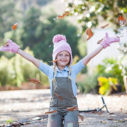 Kids Warm Winter Earflap Knit Hat (Fleece Lined)2