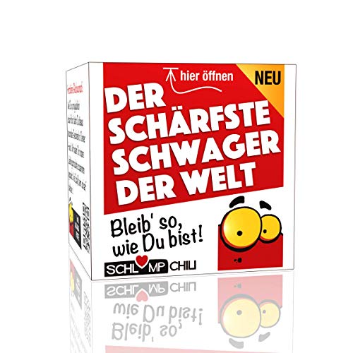 Schlump-Chili⎥Schärfster Schwager Geschenk - ein witziges Präsent für Männer z.B. zum Geburtstag, Weihnachten, Ostern, Valentinstag Cover