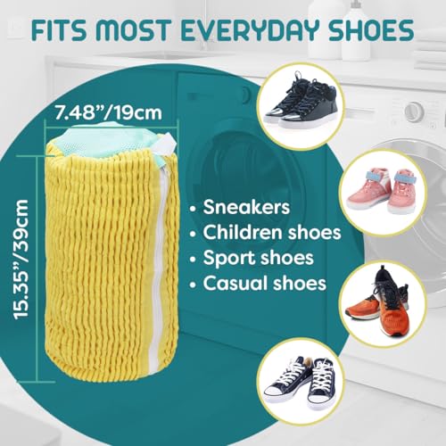 ZENO Shoe Washing Machine Bag 2pcs