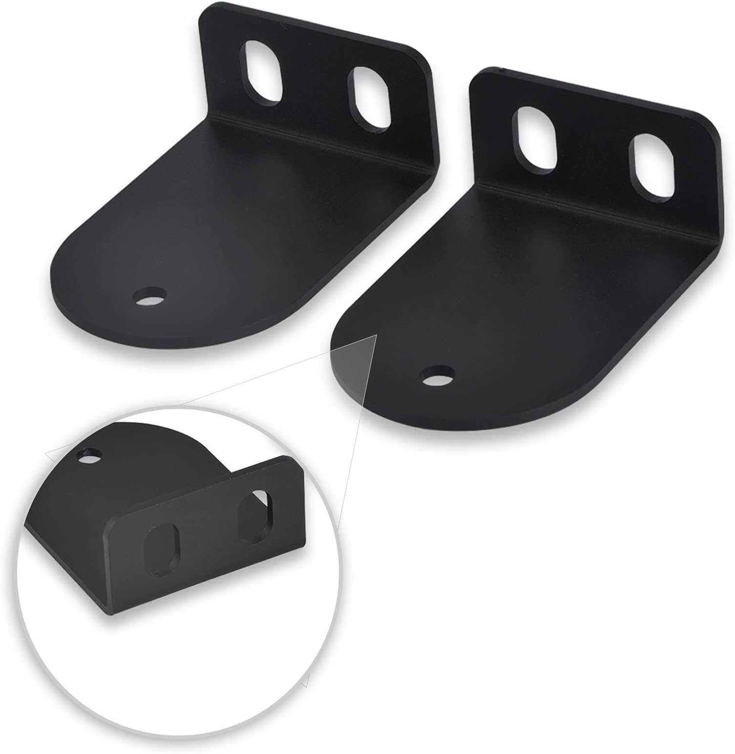 WeiSen 2PCS Rear Roof Pillar Light Pod Mounting Brackets for 52" Straight Light Bar Compatible with Can-Am Defender 500/800/1000 2016-2026