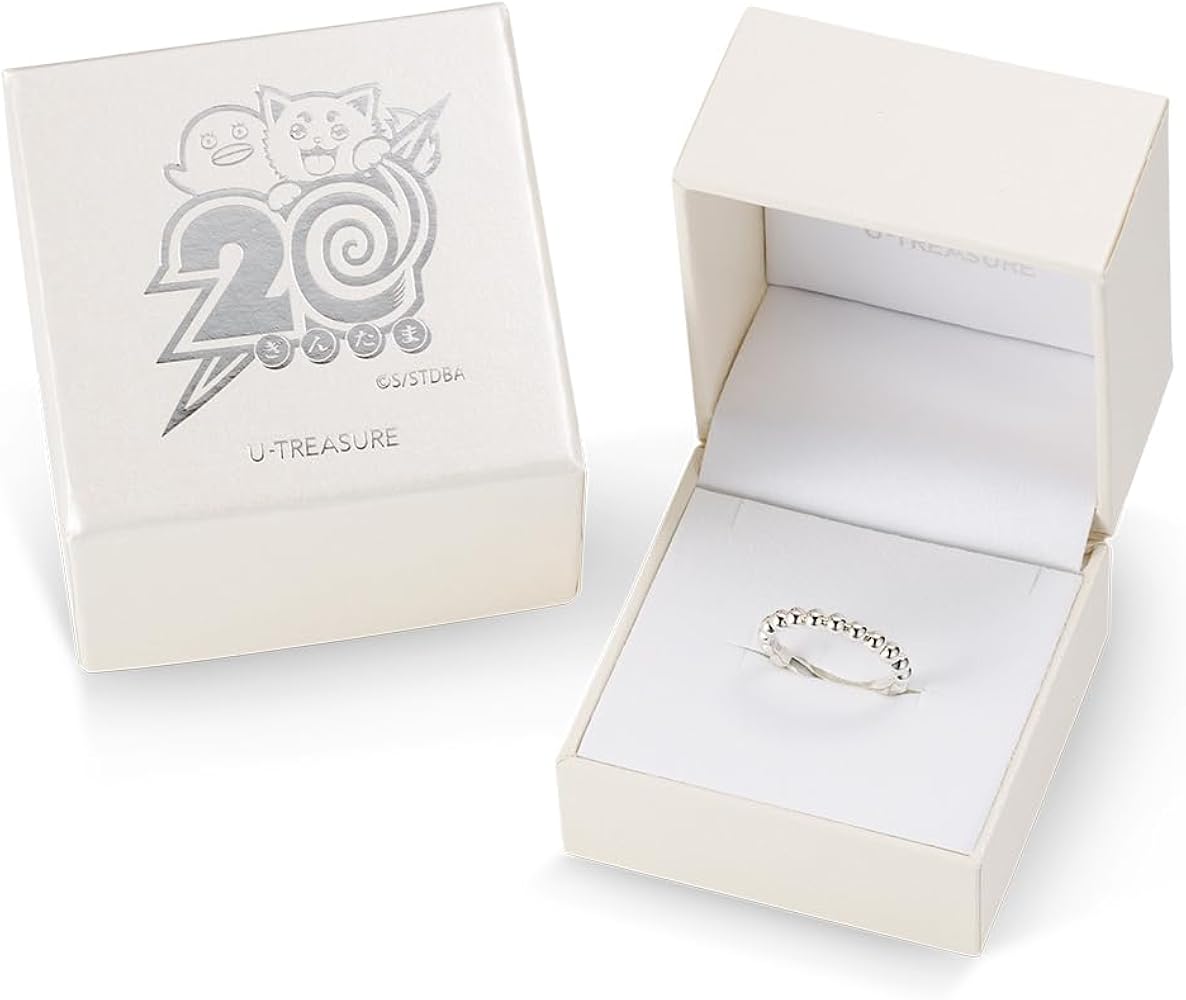 Amazon | [ユートレジャー] TVアニメ『銀魂』 指輪 リング 「銀の玉