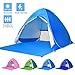 Ylovetoys Pop Up Beach Tent, 2-3 Persons Instant Beach Tents Sun Shelter Anti-UV Cabana Shade Waterproof Family Tent for Beach Camping Fishing Hiking or Picnic (Blue)