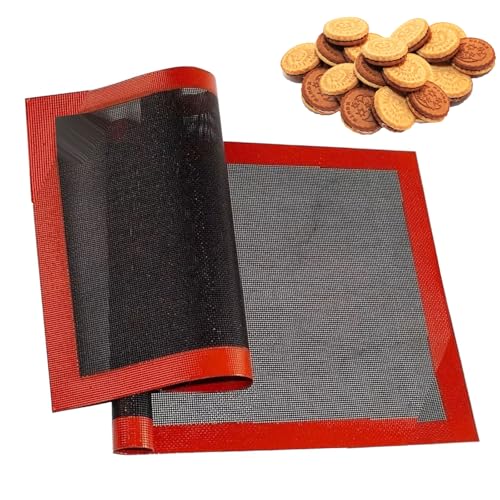 La Mejor Selección de Tapetes para hornear , listamos los 10 mejores. 43 2 Piezas Tapete de Silicona para Hornear, Almohadillas Perforadas para Hornear,Tapete de Silicona Antiadherente, Lavable Reutilizable Resistente al Calor para Hornos de Pastelería...