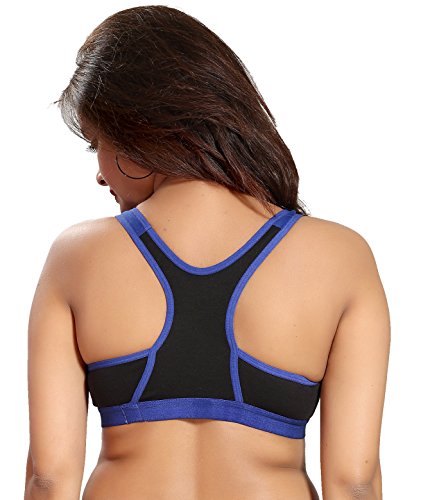 Image of Fabme Women's Hosiery Cotton Seamless Non-Padded Non Wired Bra