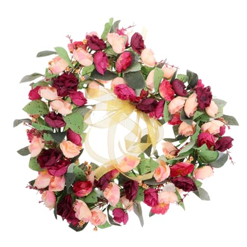 Décoration de mariage sans stress grâce à la guirlande fleurs en soie cœur durable