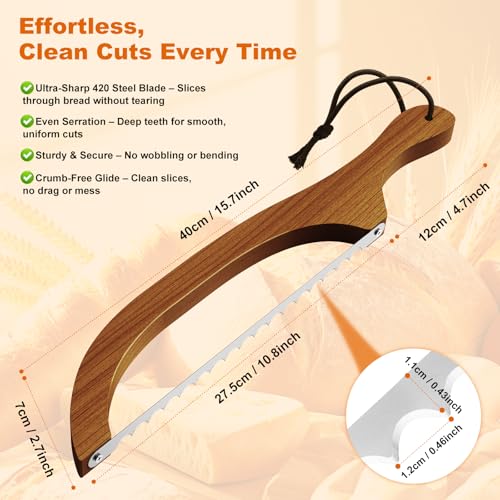 FTCIRA Bread Knife for Homemade Bread – 16