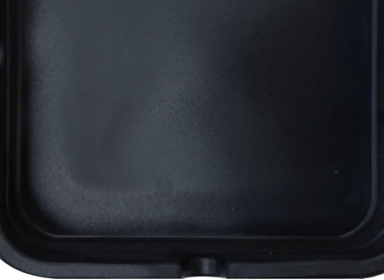 Black Silicone Square Ashtray - High-Temperature Resistant with Four Cigar Slots, Office Cigar Ashtray Stand