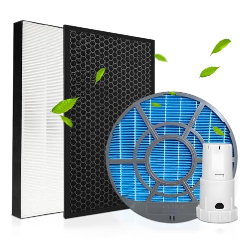 空気清浄機 KC50シリーズ用の消耗品パック 4点セット シャープ対応空気清浄機 KC50シリーズ用 シャープ対応加湿空気清浄機用 脱臭フィルター FZF50DF + 集じん フィルター FZD50HF + 加湿 フィルター FZY80MF + イオンカートリッジ FZAG01K1 空気清浄機 KC50シリーズ用の消耗品パック 4点セット シャープ対応空気清浄機 KC50シリーズ用 シャープ対応加湿空気清浄機用 脱臭フィルター FZF50DF + 集じん フィルター FZD50HF + 加湿 フィルター FZY80MF + イオンカートリッジ FZAG01K1