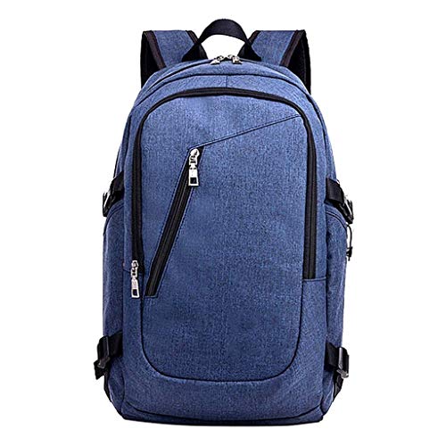 Travel and Leisure Package Interface Backpack Travel Bag, Adjustable Shoulder Strap Simple Leisure Travel Bag(D)