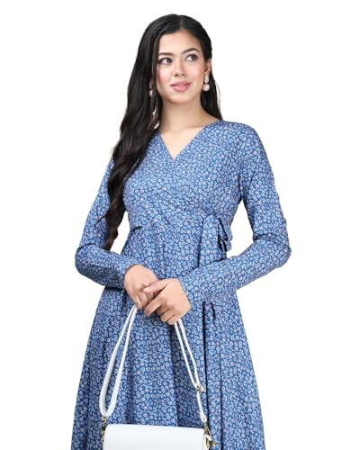 Eyebogler , Women Fit And Flare Full Sleeve Dress