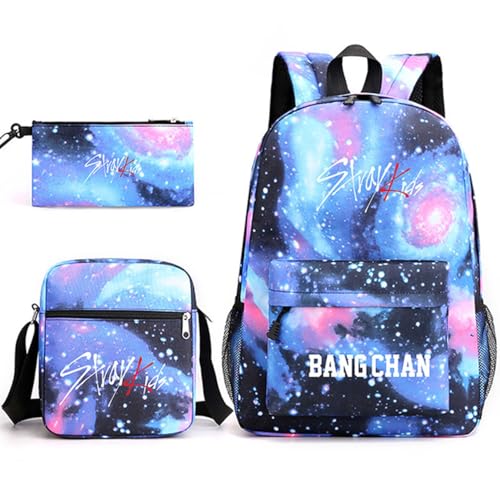 Sac à dos scolaire Kpop étanche grande capacité pour ranger un ordinateur 15,6