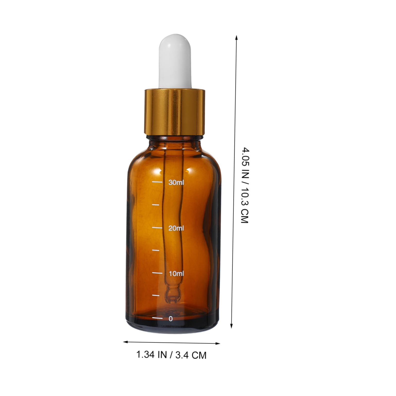 OUNONA 20stücke Braunglas Tropfflaschen Für Ätherische Öle Reisefreundliche Ölflaschen Mit Pipette Lichtschützend Und Für Und Aromatherapie