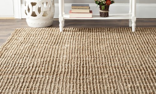 SAFAVIEH Area Rug 5' Square - Natural Fiber Collection -