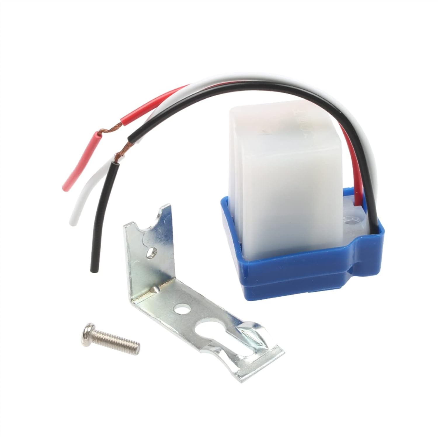 10A Photoswitch Sensor Switch Auto On Off Photocell Street Light Control AC/DC Universal 12V 24V 220V 1Pcs(DC 12V)