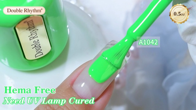 Amazon.com : Double Rhythm 0.50 OZ Gel Polish Hema Free Same Color