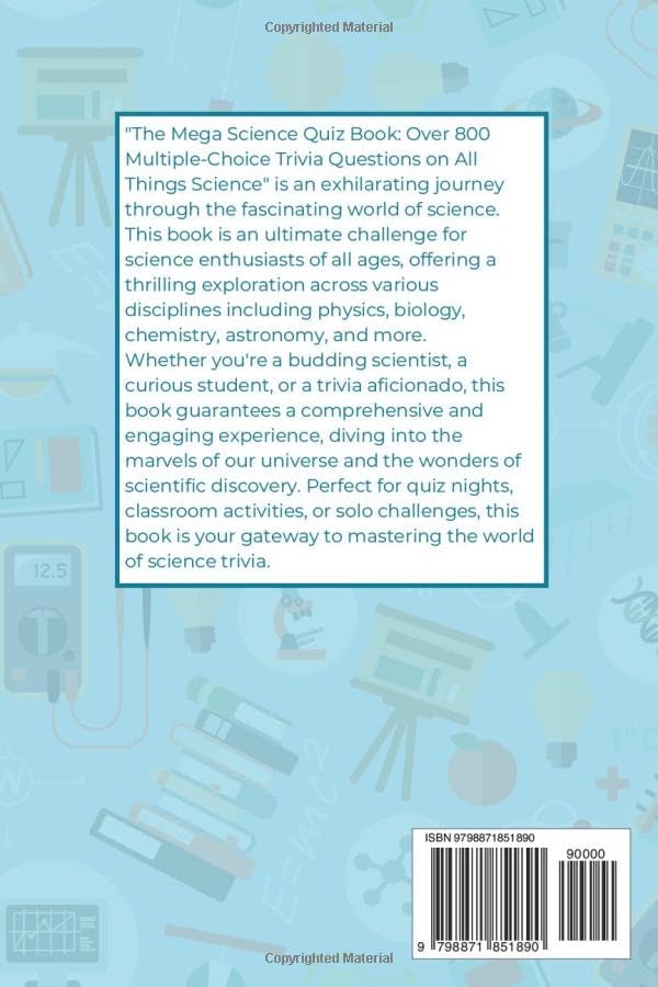 The Mega Science Quiz Book: Over 800 Multiple-Choice Trivia Questions On All Things Science - Image 2
