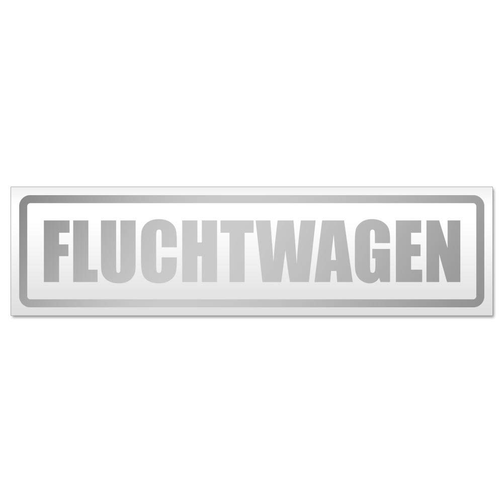 Kiwistar Magnetschild Security Gestreift – 20 Cm Silber, Magnetisch Für Auto & Metall