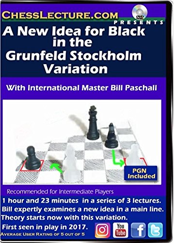 A New Idea for Black in The Grunfeld Stockholm Variation - Chess Lecture - Volume 181 Instructional Chess DVD