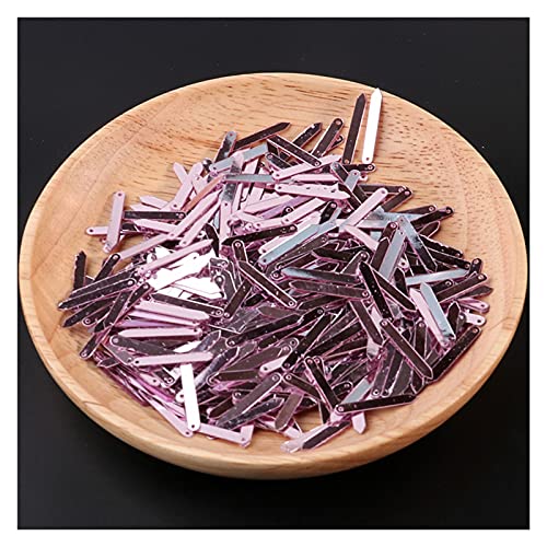 WEKONUMEX 1200 Stück Rechteck Pailletten Applikationen