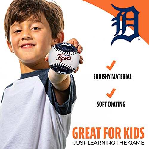 Image of Franklin Sports MLB Team Soft Baseballs - Team Logo - Fan Shop Toy Baseball for Kids - Decoration for Desks and Office