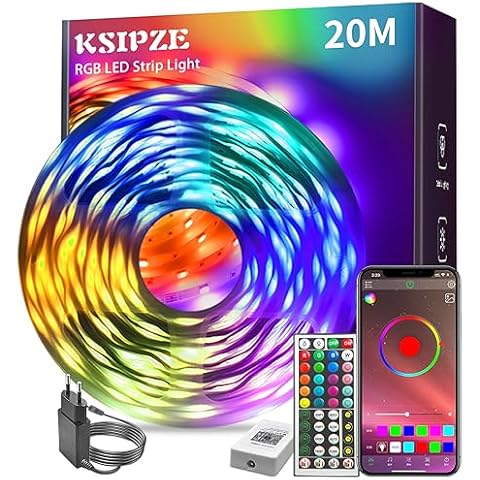 Bande LED KSIPZE 20M Multicolore Cover