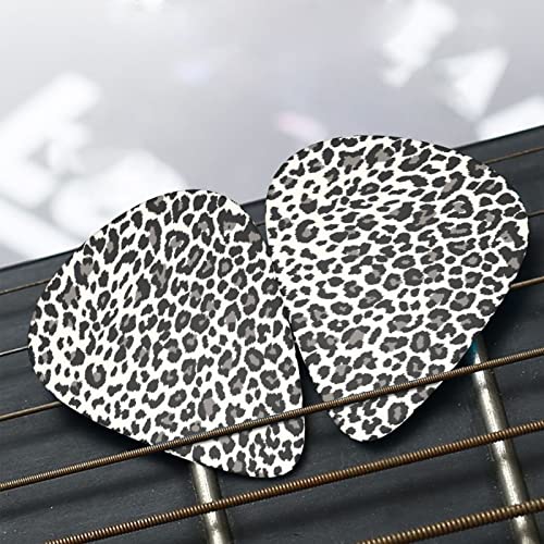 Ensemble de 12 médiators de guitare à imprimé léopard noir pour guitare acoustique, guitare électrique, contrebasse… - Les Beatles, Paul McCartney, John Lennon, RIngo Starr, George Harrison Ensemble de 12 médiators de guitare à imprimé léopard noir pour guitare acoustique, guitare électrique, contrebasse… – Image 8