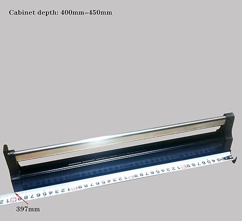 Miniatura 9 de Organizador de ropa extraíble para pantalones, 15.748 in15.7 pulgadas, barra de valet de armario, barra de valet ajustable para armario de montaje