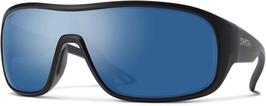 Smith Spinner Perfomance Sunglasses - Matte Black | Chromapop Polarized Blue Mirror