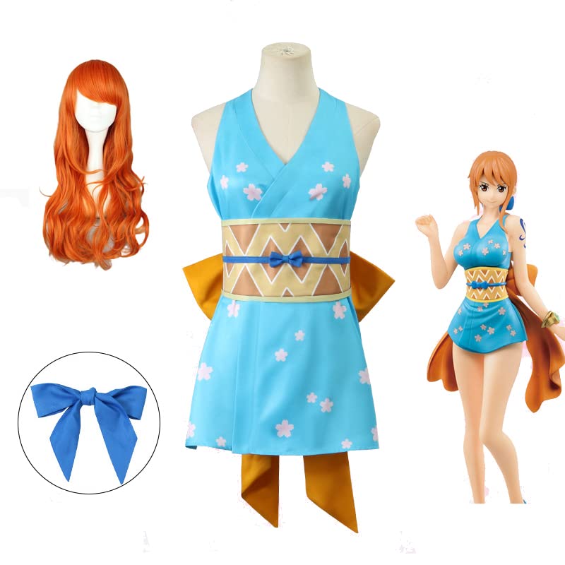 Amazon.co.jp: ONE-PIECE RED 周辺 ナミ 衣装 cosplay衣装 撮影 祭り 